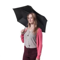 Зонт Fulton Open&Close Superslim-1 L710 Black Фото 10