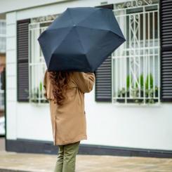 Зонт Fulton Open&Close Superslim-1 L710 Black Фото 2