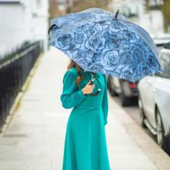 Зонт Fulton Diamond L850-040140 Princess - Navy Rose Фото 1