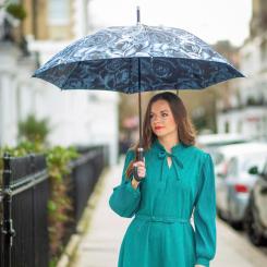 Зонт Fulton Diamond L850-040140 Princess - Navy Rose Фото 2