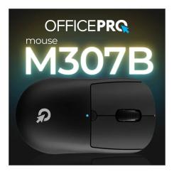 Мышка OfficePro M307B Silent Click Wireless/Bluetooth Black Фото 4