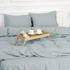 Постельное белье MirSon Лен Natural Linen Caspian 110x140 Фото 2