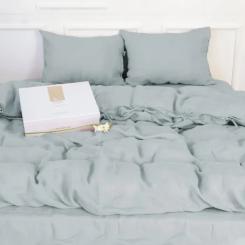 Постельное белье MirSon Лен Natural Linen Caspian 110x140 Фото 4