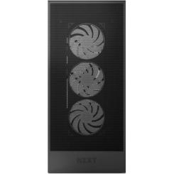 Корпус для ПК NZXT H7 Flow RGB All Black Фото 1