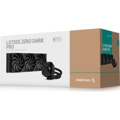 Система жидкостного охлаждения Deepcool LS720S Zero Dark Фото 5