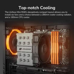 Корпус для ПК Cougar UNIFACE MINI RGB Black Фото 9