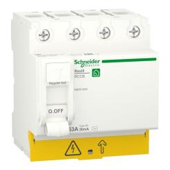 Дифференциальный автоматический выключатель Schneider Electric RESI9 4P 63A 30mA Фото