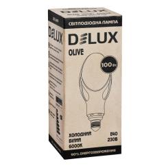 Лампочка Delux OLIVE 100w E40 6000К Фото 2