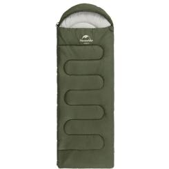 Спальный мешок Naturehike Y150L NH21MSD08, лівий, темно-зелений Фото