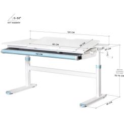 Парта Evo-kids Lite Blue Фото 2