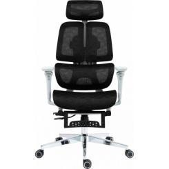 Офисное кресло GT Racer B-2450 White/Black Фото 1