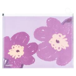 Папка на молнии Axent zip-lock А4+ Lavender-4 Фото 1