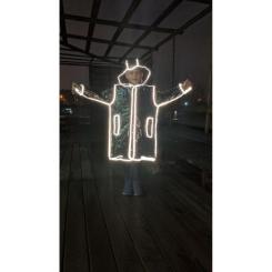 Дождевик детский Yes со светоотражающим кантом, размер L Фото 2