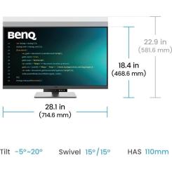 Монитор BenQ RD320U Metallic Grey Фото 10