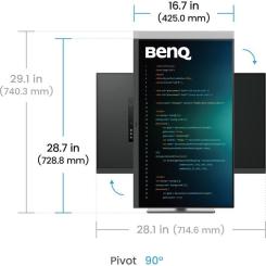 Монитор BenQ RD320U Metallic Grey Фото 11