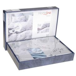 Постельное белье Home Line Сатин Тенсел Лепато евро Фото