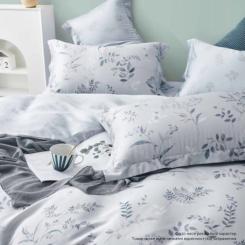 Постельное белье Home Line Сатин Тенсел Лепато евро Фото 1