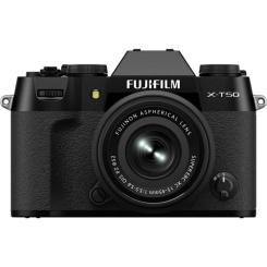 Цифровой фотоаппарат Fujifilm X-T50 + XC 15-45mm F3.5-5.6 Kit Black Фото 1