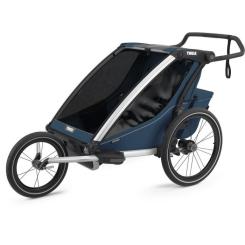 Коляска Thule Chariot Cross Double (Majolica Blue) Фото 5