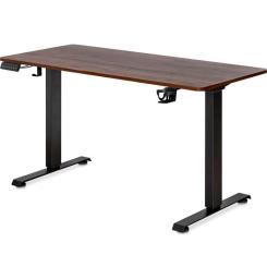 Компьютерный стол Mealux PowerDesk Duo Walnut Фото 1