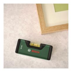 Уровень Bosch 12см, 1 капсули, алюмінієвий Фото 1