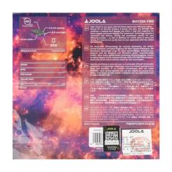 Накладка для ракетки Joola Rhyzen Fire 2.0 Red (70570) Фото 1