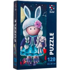 Пазл De.tail Кукла-зайчик 120 элементов Фото