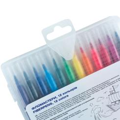 Фломастеры Kite Creative кисточки 12 цветов Фото 1