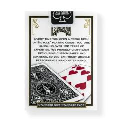 Карты игральные Bicycle Bicycle Standard (black) Фото 3