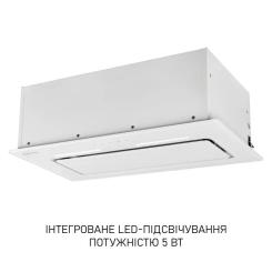 Вытяжка кухонная Minola HBI 6473 WH GLASS 800 LED Line Фото 2