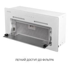 Вытяжка кухонная Minola HBI 6473 WH GLASS 800 LED Line Фото 7