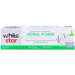 Зубная паста White Star Herbal Power 100 мл Фото