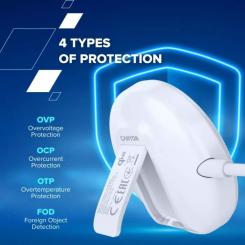 Зарядное устройство Canyon wireless charger WS-105 15W Qi2 White Фото 7