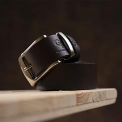 Ремень Grande Pelle Коричневый Фото 5