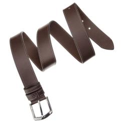 Ремень Grande Pelle Джинсовый Коричневый Фото 10