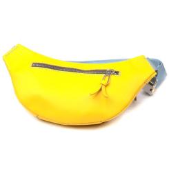 Сумка Grande Pelle Желто-голубая Фото 1