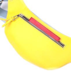 Сумка Grande Pelle Желто-голубая Фото 7