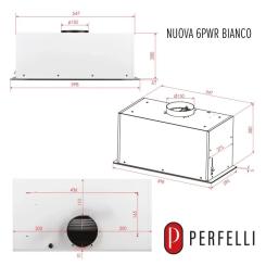 Вытяжка кухонная Perfelli NUOVA 6PWR BIANCO Фото 11