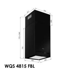 Вытяжка кухонная Weilor WQS 4815 FBL Фото 10