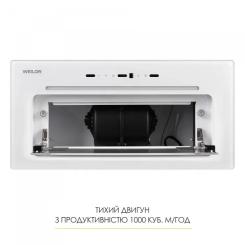Вытяжка кухонная Weilor LUMINA WBG 66 WHITE Фото 9