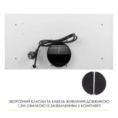 Вытяжка кухонная Weilor LUMINA WBG 66 WHITE Фото 10