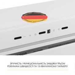 Вытяжка кухонная Weilor LUMINA WBG 66 WHITE Фото 4