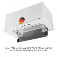 Вытяжка кухонная Weilor LUMINA WBG 66 WHITE Фото 6