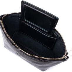 Косметичка Grande Pelle Из кожи Черная Фото 6
