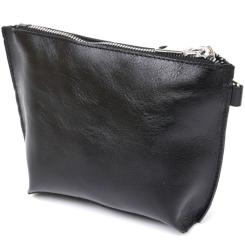 Косметичка Shvigel Кожаная Черная Фото 1