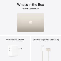 Ноутбук Apple MacBook Air 15 M4 A3241 Starlight Фото 8