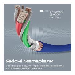 Дата кабель Promate USB-C to Lightning 1.2m Фото 5