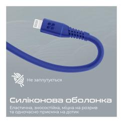 Дата кабель Promate USB-C to Lightning 1.2m Фото 6