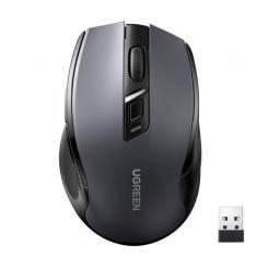 Мышка Ugreen MU006 Ergonomic Wireless Gray/Black Фото