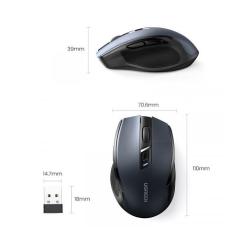 Мышка Ugreen MU006 Ergonomic Wireless Gray/Black Фото 6